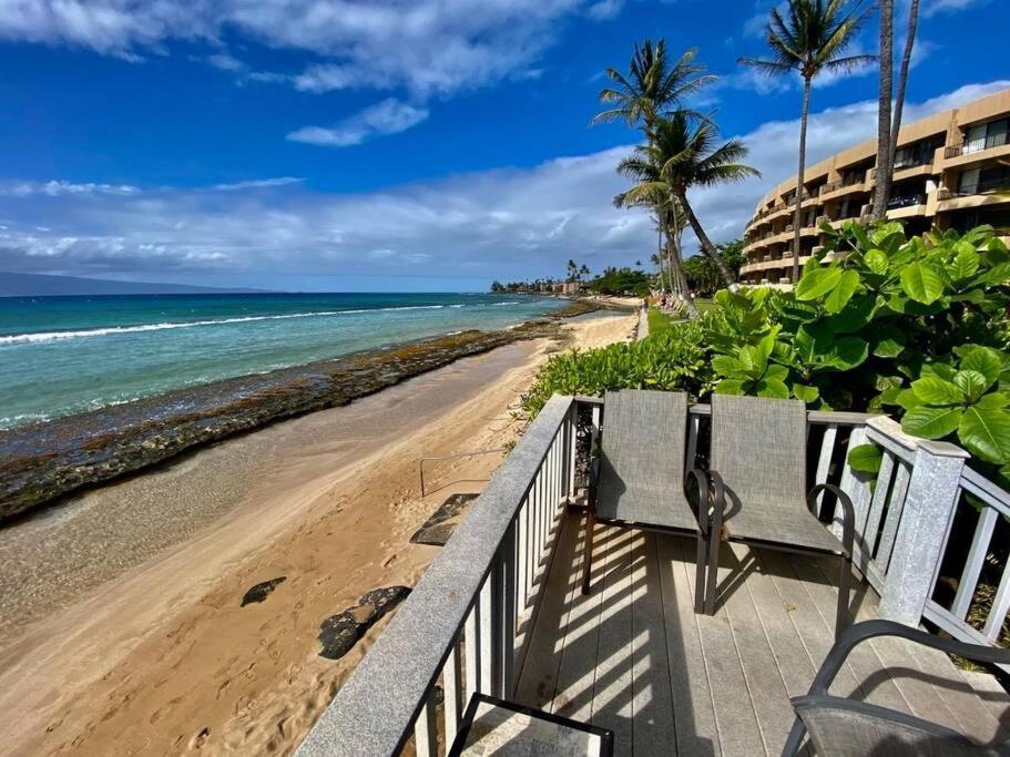 拉海纳Oceanfront With Aircon-Hear The Waves-Amazing Views-Wifi公寓 外观 照片