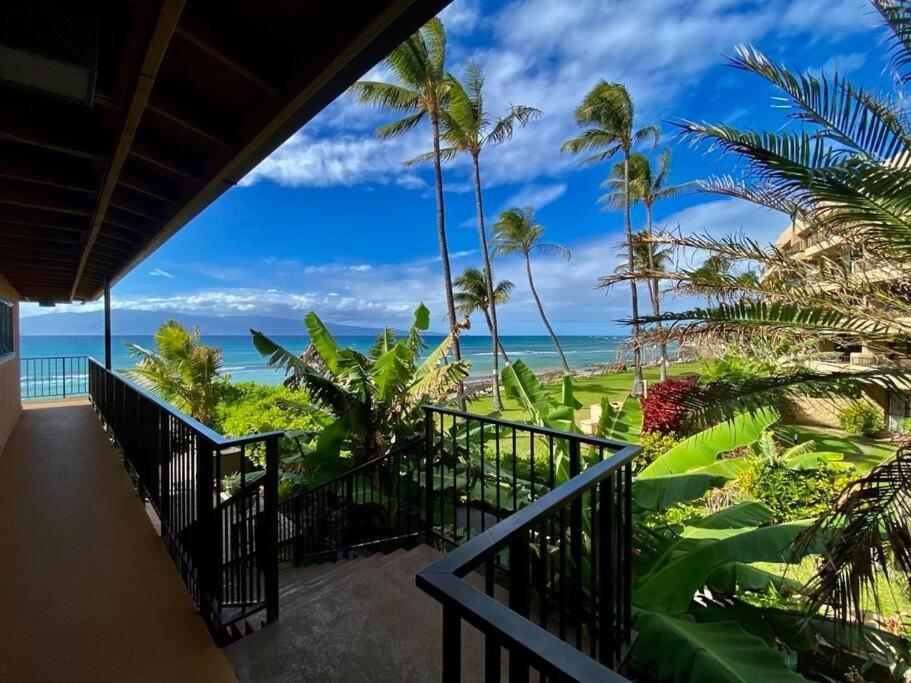 拉海纳Oceanfront With Aircon-Hear The Waves-Amazing Views-Wifi公寓 外观 照片